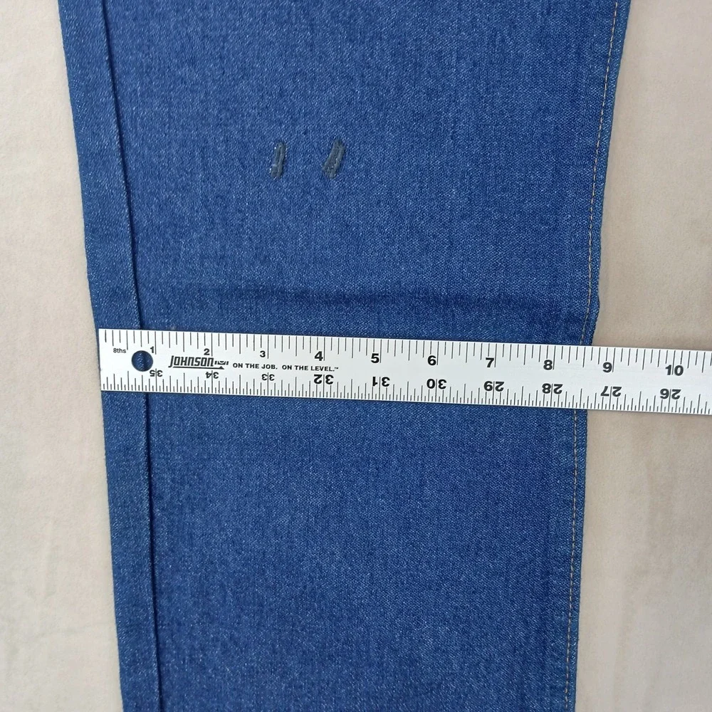 Vintage Wrangler 30x32 Mens Jeans‎ Stiff Cowboy Cut Repaired Nicaragua